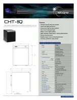 Preview for 1 page of Velodyne CHT-8Q - DATASHEET 2 Datasheet