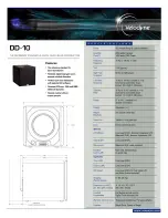 Velodyne DD-10+ Datasheet preview