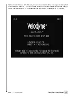 Preview for 45 page of Velodyne DD-18+ User Manual