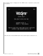 Preview for 46 page of Velodyne DD-18+ User Manual