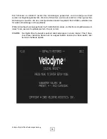 Предварительный просмотр 36 страницы Velodyne DIGITAL DRIVE - REV G Bedienungsanleitung