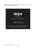 Preview for 38 page of Velodyne DIGITAL DRIVE - REV G Bedienungsanleitung