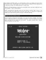 Предварительный просмотр 42 страницы Velodyne DIGITAL DRIVE - REV H Manual