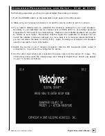 Preview for 23 page of Velodyne DIGITAL DRIVE SERIES User Manual