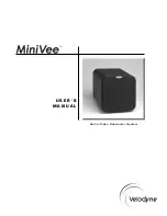 Preview for 1 page of Velodyne MICROVEE - REV F Manual