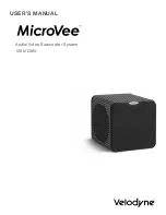 Preview for 1 page of Velodyne MicroVee User Manual