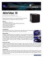 Velodyne MINIVEE 10 Brochure & Specs preview