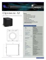 Preview for 1 page of Velodyne OPTIMUM-12 - DATASHEET 2 Datasheet