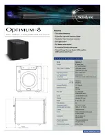 Preview for 1 page of Velodyne OPTIMUM-8 - DATASHEET 2 Datasheet