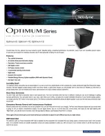 Velodyne OPTIMUM Datasheet preview