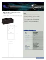 Velodyne SC-IF/IC Specifications preview