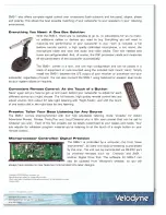 Preview for 2 page of Velodyne SMS-1 - DATASHEET 1 Brochure