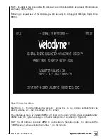 Preview for 19 page of Velodyne SMS-1 - DATASHEET 1 User Manual