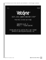 Preview for 43 page of Velodyne SMS-1 - DATASHEET 1 User Manual