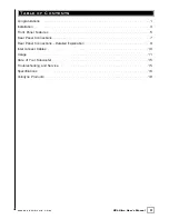 Preview for 3 page of Velodyne SPL-1000 Ultra User Manual