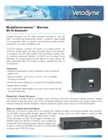 Preview for 1 page of Velodyne SubContractor SC-10 Brochure & Specs