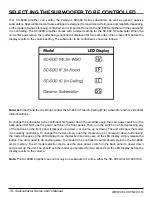 Preview for 16 page of Velodyne SUBCONTRACTOR SC-600 Amplifier User Manual