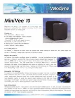 Preview for 1 page of Velodyne Velodyne MINIVEE 10 Specifications