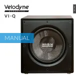 Velodyne VI-Q Manual preview