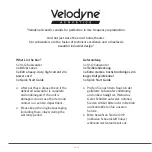 Preview for 2 page of Velodyne VI-Q Manual