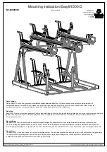 Preview for 1 page of velopa Easylift 500 D Mounting Instruction