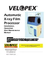 Velopex Sprint Installation, Operation And Maintenance Manual preview