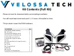 Предварительный просмотр 2 страницы VELOSSA TECH G70 Installation Manual