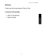 Preview for 29 page of Velotype Text on Top User Manual