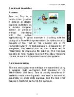 Preview for 30 page of Velotype Text on Top User Manual