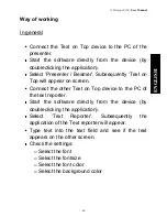 Preview for 46 page of Velotype Text on Top User Manual