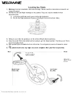 Предварительный просмотр 6 страницы VELOWAVE E-Dasher Instructions To Set Up