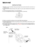 Предварительный просмотр 7 страницы VELOWAVE GRACE Instructions Manual