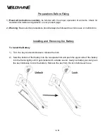 Preview for 8 page of VELOWAVE GRACE Instructions Manual