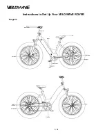 VELOWAVE ROVER Instructions Manual предпросмотр