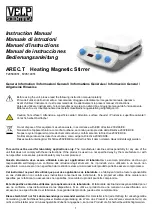 Preview for 1 page of Velp Scientifica AREC.T Instruction Manual