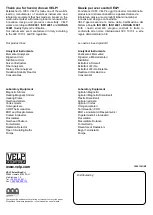 Preview for 28 page of Velp Scientifica VTF F208B0063 Instruction Manual