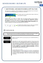 Предварительный просмотр 8 страницы VELTIUM LITE Zero User Manual