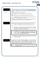 Предварительный просмотр 23 страницы VELTIUM LITE Zero User Manual