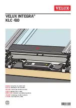 Предварительный просмотр 1 страницы Velux INTEGRA KLC 410 Instructions Manual