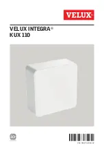 Preview for 1 page of Velux Integra Kux 110 Manual