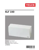 Предварительный просмотр 1 страницы Velux KLF 100 User Manual