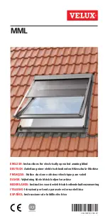 Velux MML Instructions Manual preview