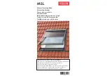 Velux MSL Manual preview