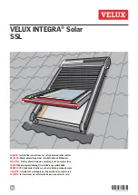 Velux VELUX INTEGRA Solar SSL Installation Instructions Manual preview