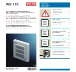 Velux WLI 110 Installation Instructions Manual preview
