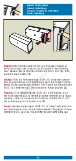 Preview for 13 page of Velux WUX 101 Installation Instructions Manual