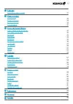 Preview for 8 page of Velvet KOSMOS 400 User Manual