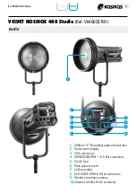 Preview for 22 page of Velvet KOSMOS 400 User Manual