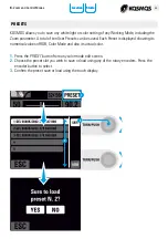 Preview for 52 page of Velvet KOSMOS 400 User Manual