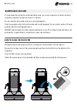 Preview for 92 page of Velvet KOSMOS 400 User Manual